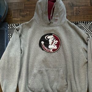 Florida State University Seminoles XXL Gray Hoodie